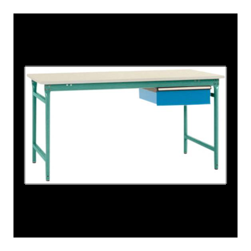Bild von Manuflex BB5237.0001 Komplett-Beistelltisch BASIS stationär mit Kunststoff-Platte