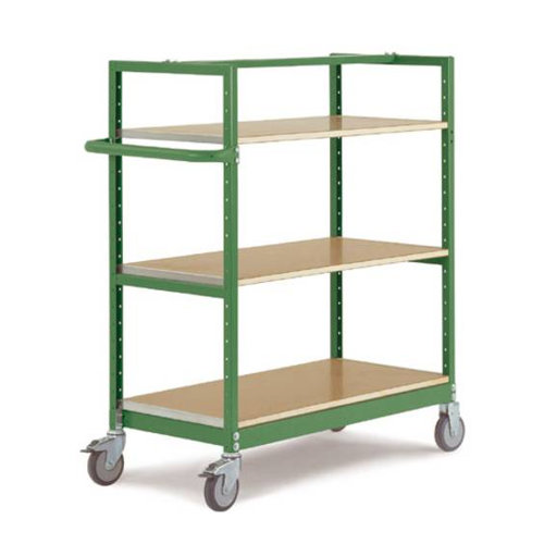 Bild von Manuflex TV3111.7016 Regalwagen - Innovativer Materialtransport in Anthrazit