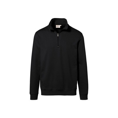 Bild von Zip-Sweatshirt Premium 451, schwarz, Größe 3XL