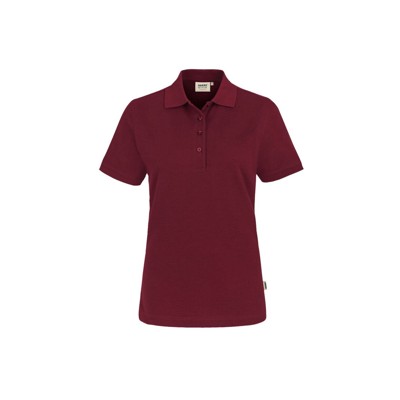 Bild von Damen Poloshirt Mikralinar® 216, weinrot, Größe M