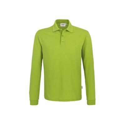 Bild von Longsleeve-Poloshirt Mikralinar® 815, kiwi, Größe 5XL