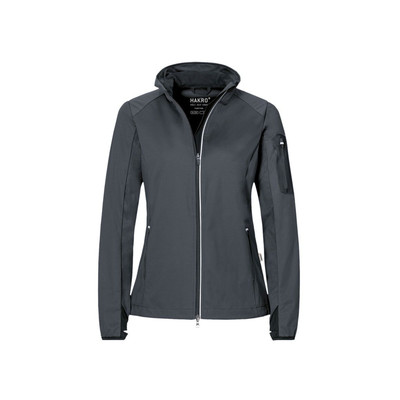 Bild von Damen Light-Softshelljacke Sidney 256, anthrazit, Größe M