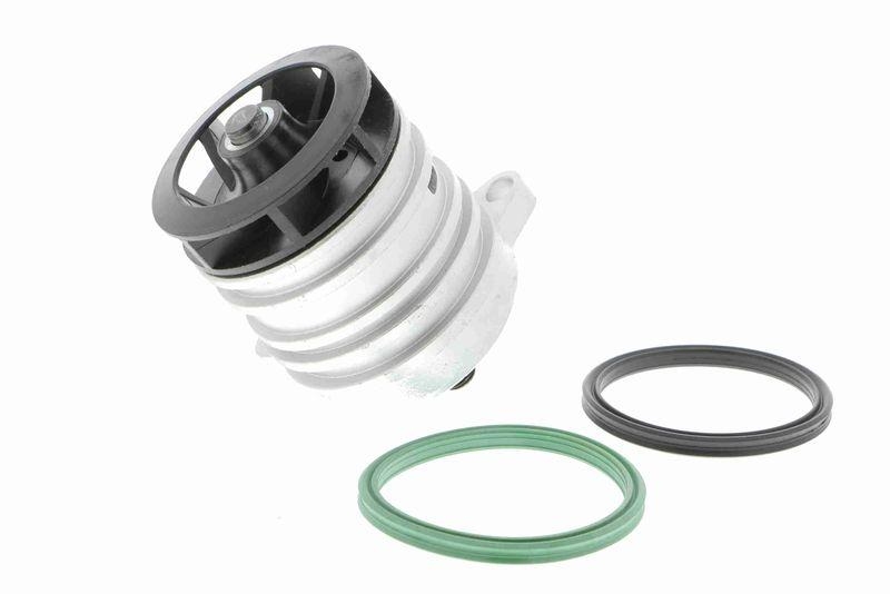 Bild von VAICO V10-50064 Wasserpumpe Kühlmittelpumpe, Kühlwasserpumpe mit Dichtring für Wasserpumpe mechanisch Flügelrad aus Kunststoff Original VAICO Qualität