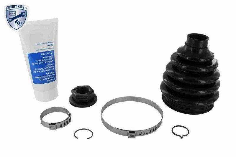 Bild von VAICO V25-0402 Achsmanschette Faltenbalg, Faltenbalgsatz, Antriebswellenmanschette Vorderachse Gummi FORD: Focus C-Max