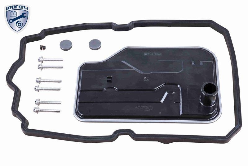 Bild von VAICO V30-7550 Hydraulikfiltersatz, Automatikgetriebe mit Dichtung, mit Zubehör mit Schrauben EXPERT KITS + MERCEDES-BENZ: E-Class Saloon, ML-Class