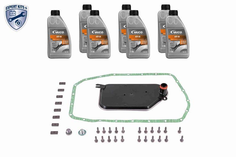 Bild von VAICO V20-2085 Teilesatz, Ölwechsel-Automatikgetriebe mit Zubehör, mit Dichtung mit Ölmenge für Standardölwechsel, mit Dichtring BMW: 5 Saloon