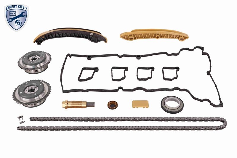 Bild von VAICO V30-10016 Steuerkettensatz mit Zubehör für Nockenwelle Simplex, mit Kettenschloss EXPERT KITS + MERCEDES-BENZ: C-Class Saloon, E-Class Saloon