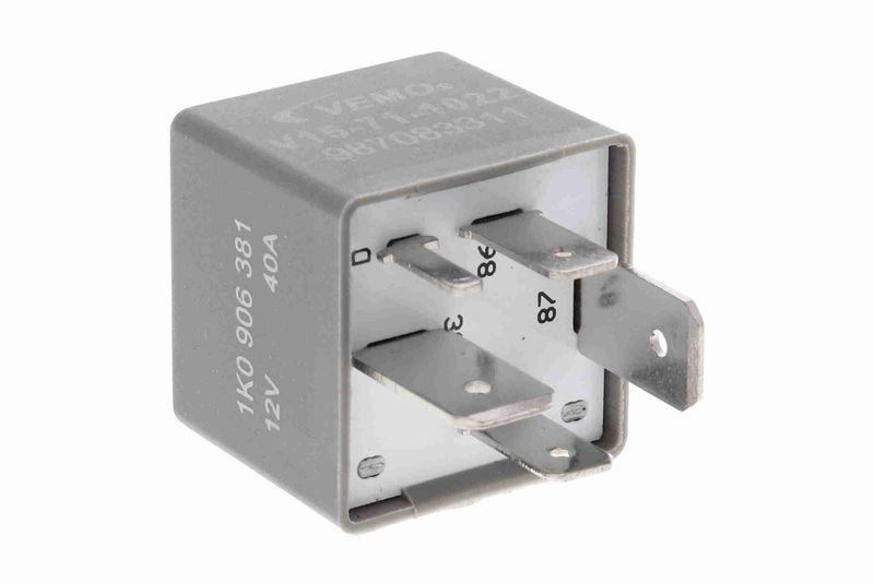 Bild von VEMO Multifunktionsrelais Relais, Arbeitsstrom Multifunktionsrelais,Relais, Motorraum 12V für SKODA VW SEAT AUDI VAG 1K0906381 V15-71-1022