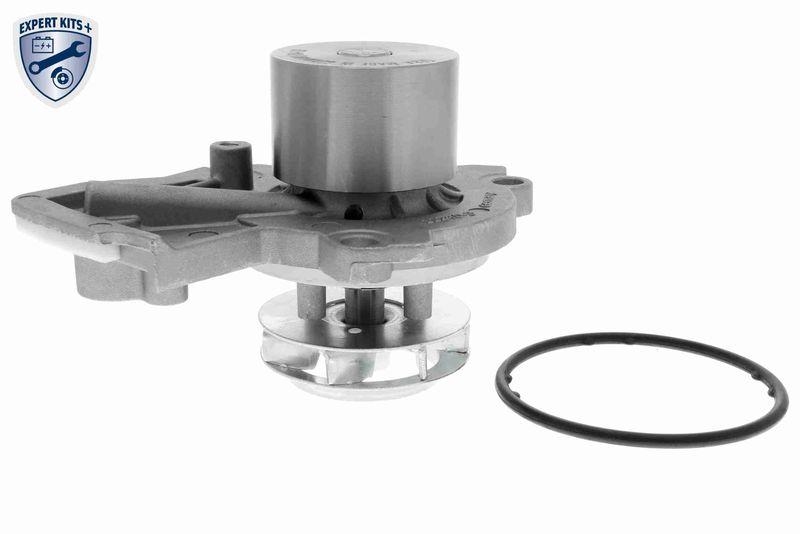 Bild von VAICO V10-50103 Wasserpumpe Kühlmittelpumpe, Kühlwasserpumpe ohne integrierten Regler, mit Dichtung ohne Sensor, nicht schaltbare Wasserpumpe Metall