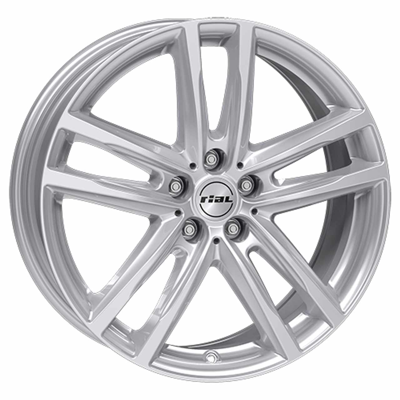 Bild von RIAL X10 POLAR SIL 5X112 ET43 HB66.6 X10 POLAR SILVER