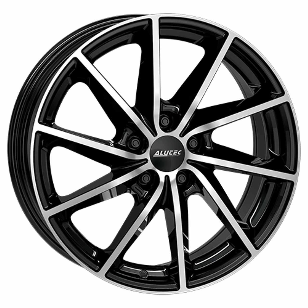 Bild von ALUTEC SINGA 5-LOCH diamantschwarz frontpoliert 6.5Jx16 5x105 ET41