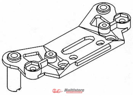 Bild von Robitronic Schaumgummibumperhalterung ETC,NTC / R30003
