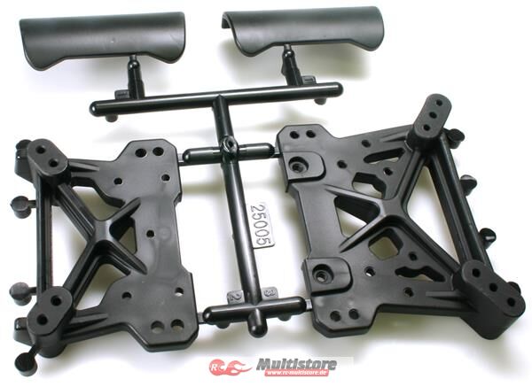 Bild von Robitronic Dämpferbrücken & Bumper Vorne & Hinten Protos / R25005