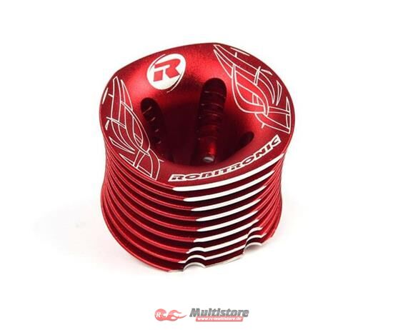 Bild von Robitronic Motorkühlkopf rot / Laserdruck / R29100