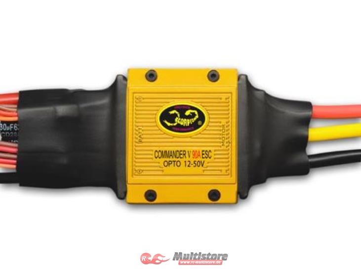 Bild von Robitronic Drehzahlregler Scorpion 50V 90Amp OPTO ESC