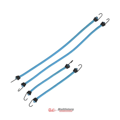 Bild von Robitronic Spanngurte mit Haken Blau elastisch (2 Paar)