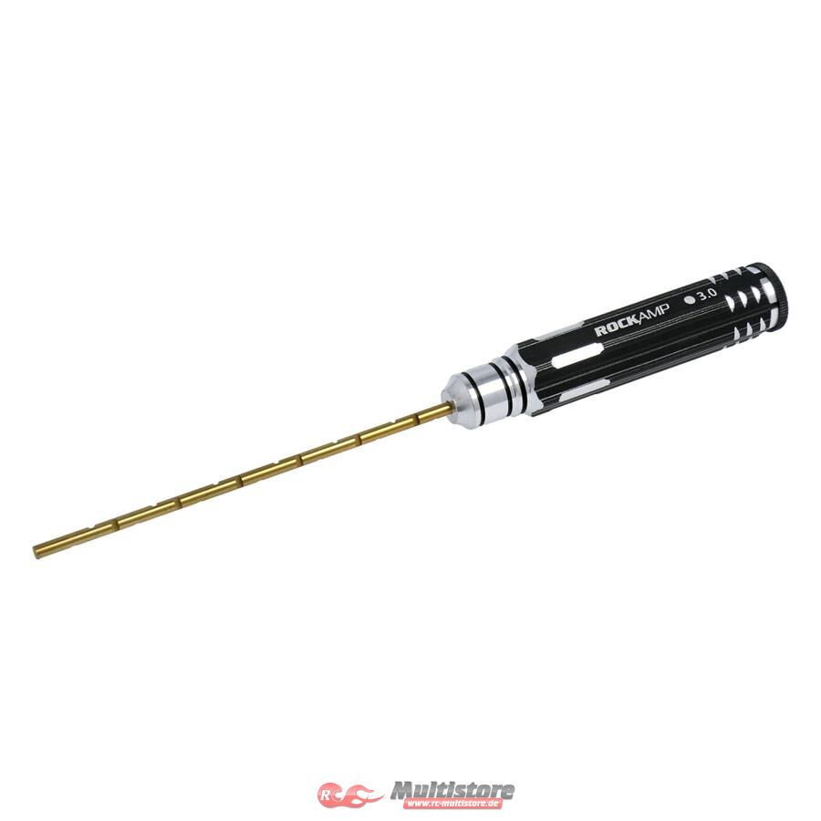 Bild von Rockamp Reibahle 3mm HSS Titan beschichtet / RA50307
