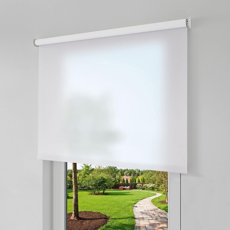 Bild von Erfal Smart Control Rollo für Homematic IP 180 x 230 cm, halbtransparent weiß