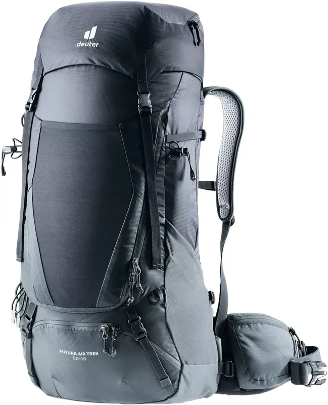 Bild von Deuter Futura Air Trek 50 + 10 Trekkingrucksack (7403 black/graphite)