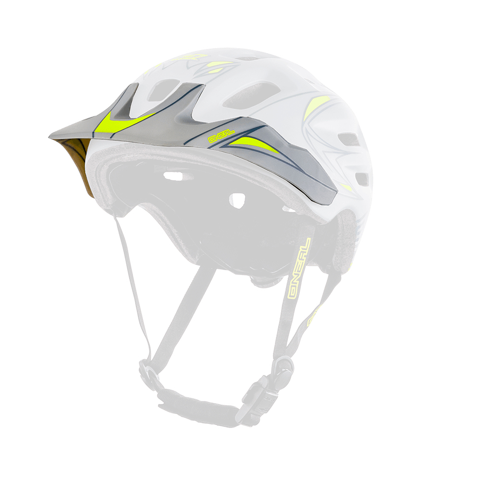Bild von O' neal Visor Defender Tribal Helm Visier grau/gelb Oneal