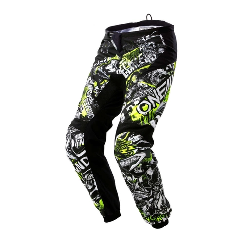 Bild von O'Neal Element Attack Crosshose gschwarz/neongelb 28