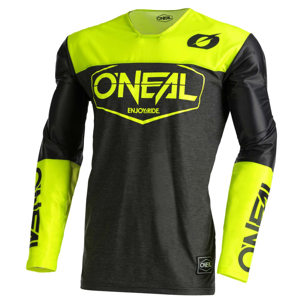 Bild von O' Neal Mayhem Hexx FR Jersey Trikot lang schwarz/gelb 2023 Oneal S (44/46)
