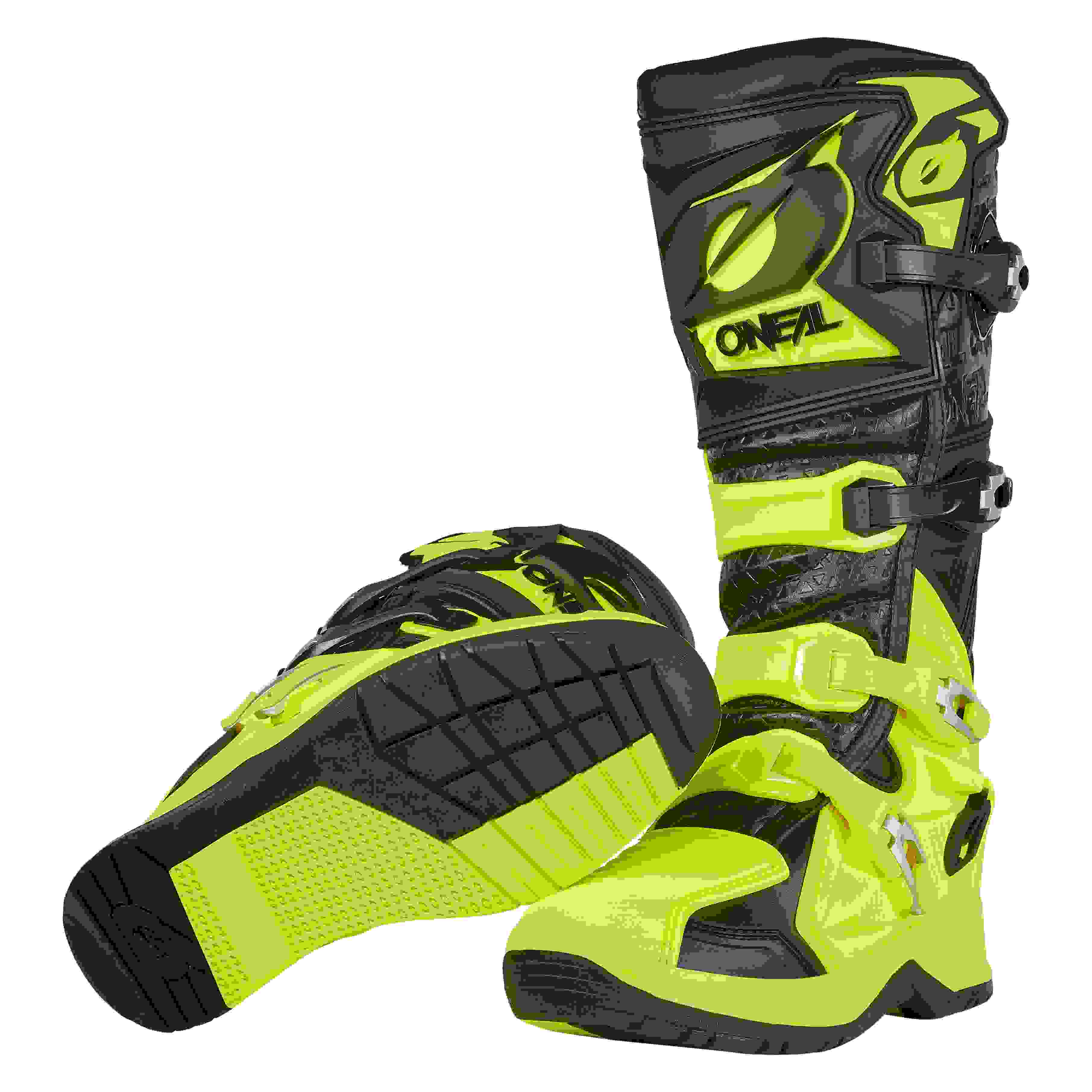 Bild von O' Neal RMX Pro MX Motocross Supermoto Motorrad Stiefel gelb/schwarz 2025 Oneal 10.5/44