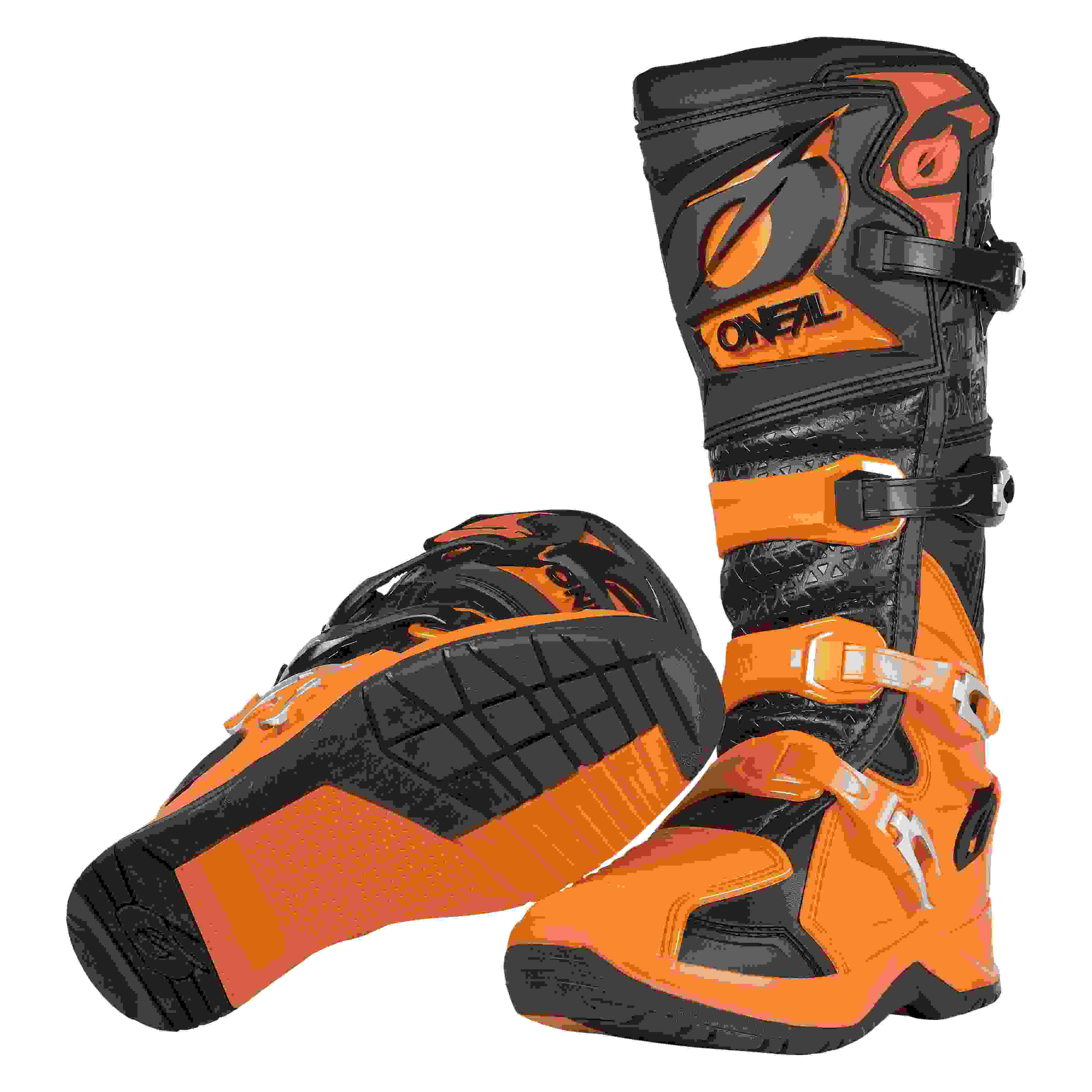 Bild von O' Neal RMX Pro MX Motocross Supermoto Motorrad Stiefel orange/schwarz 2025 Oneal 8/41