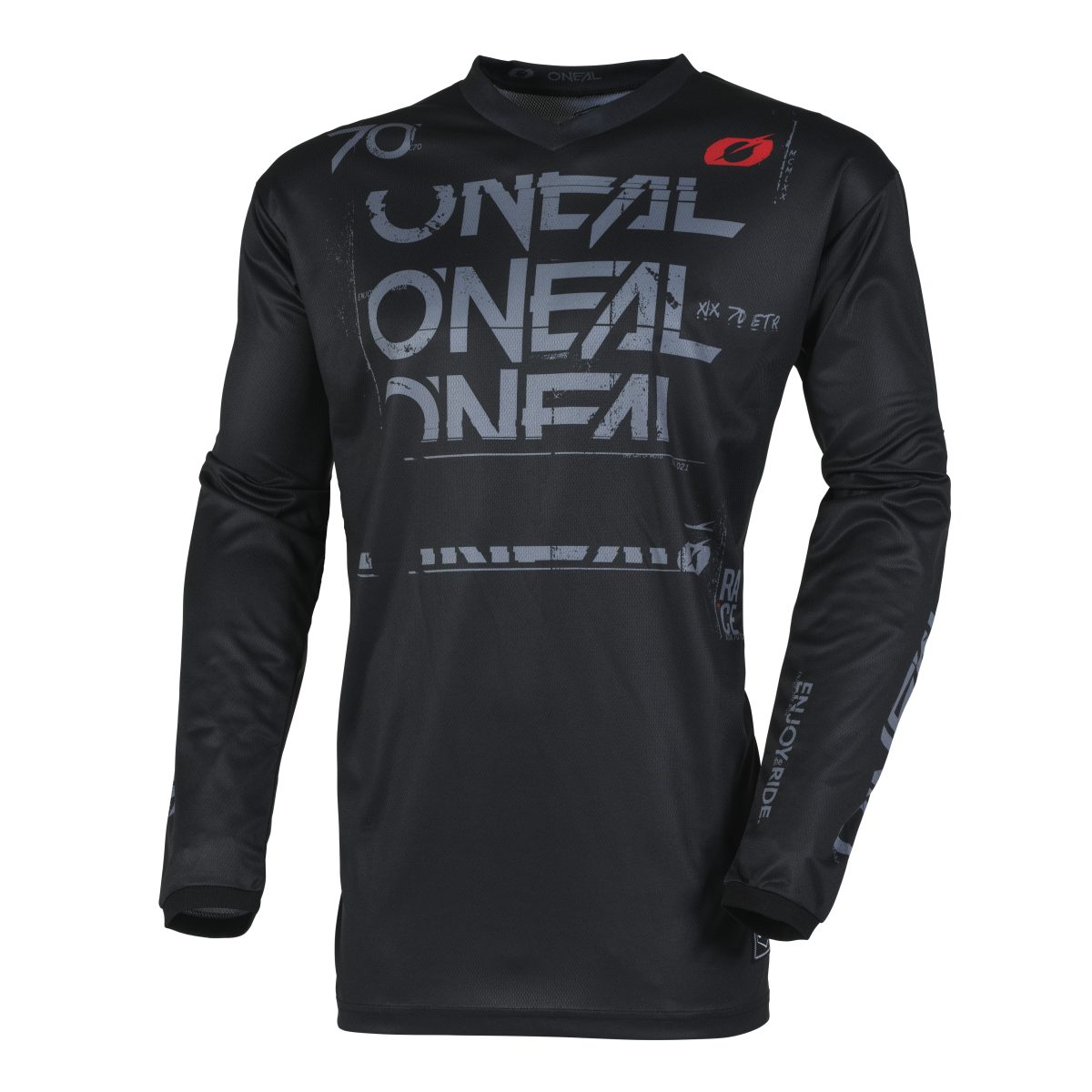 Bild von O' Neal Element Static FR Jersey Trikot lang schwarz/grau 2025 Oneal XL (56/58)