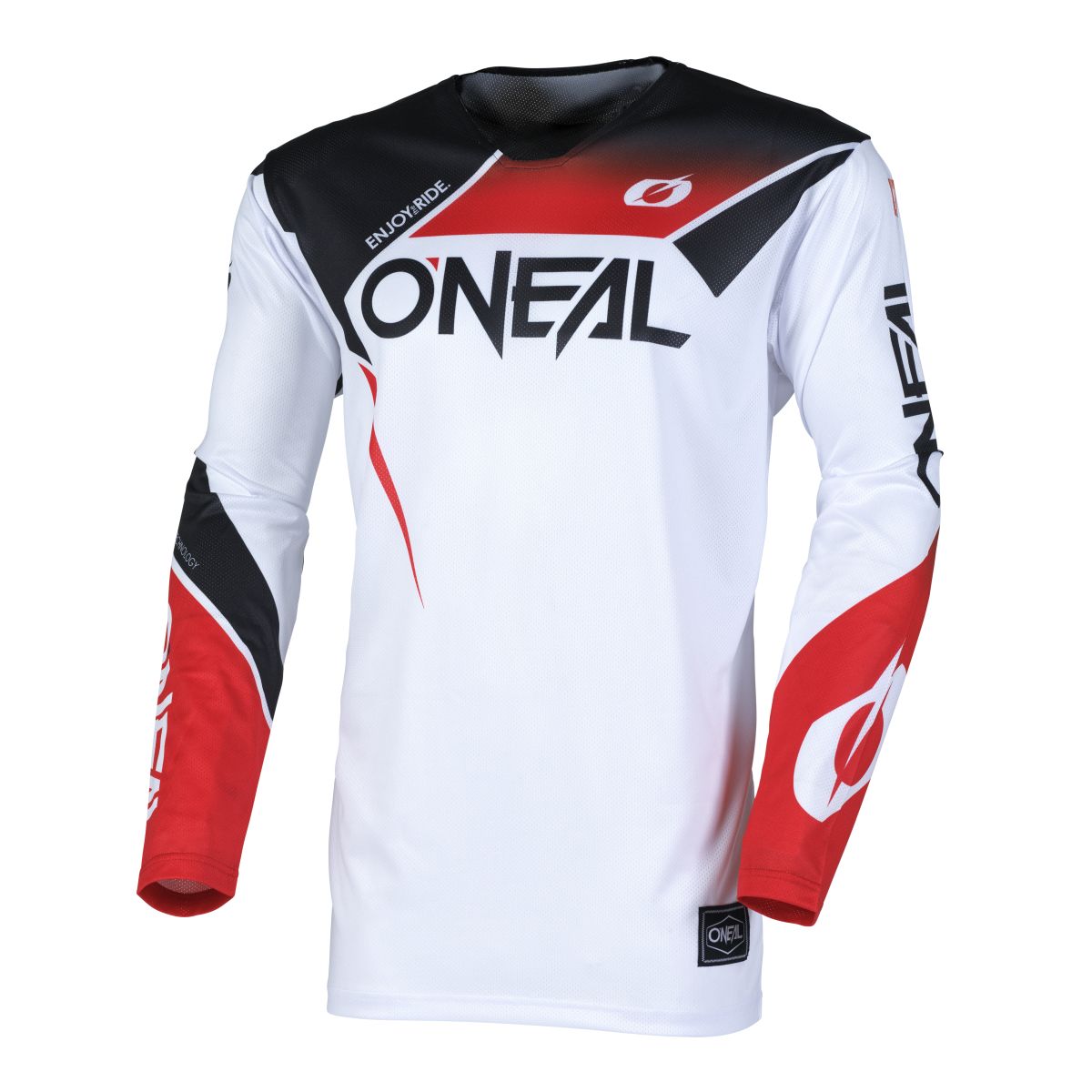 Bild von O' Neal Hardwear Air Slam FR Jersey Trikot lang weiß/rot 2025 Oneal XXL (60/62)