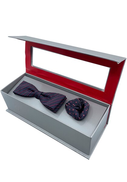 Bild von Cinque Fliege, (Set, 2 St.), aus Reiner Seide