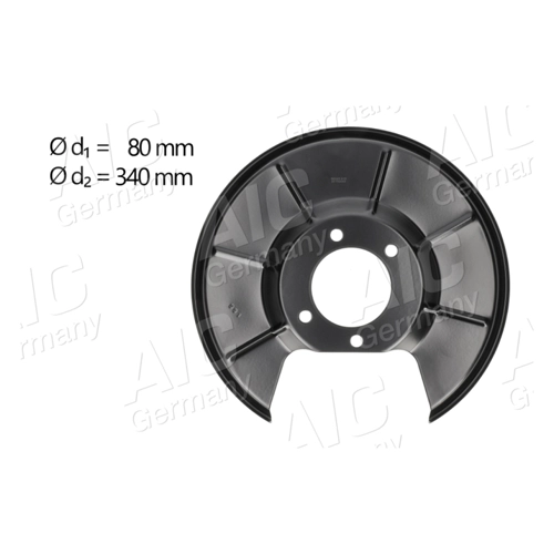 Bild von AIC 56325 Ankerblech für Bremsscheibe hinten rechts