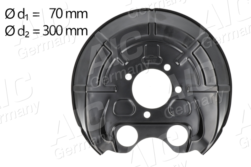 Bild von AIC 56695 Ankerblech Bremsankerblech, Spritzblech, Bremsscheiben Schutzblech Hinterachse links OPEL: Vectra C Saloon, Vectra C CC, Vectra C Caravan