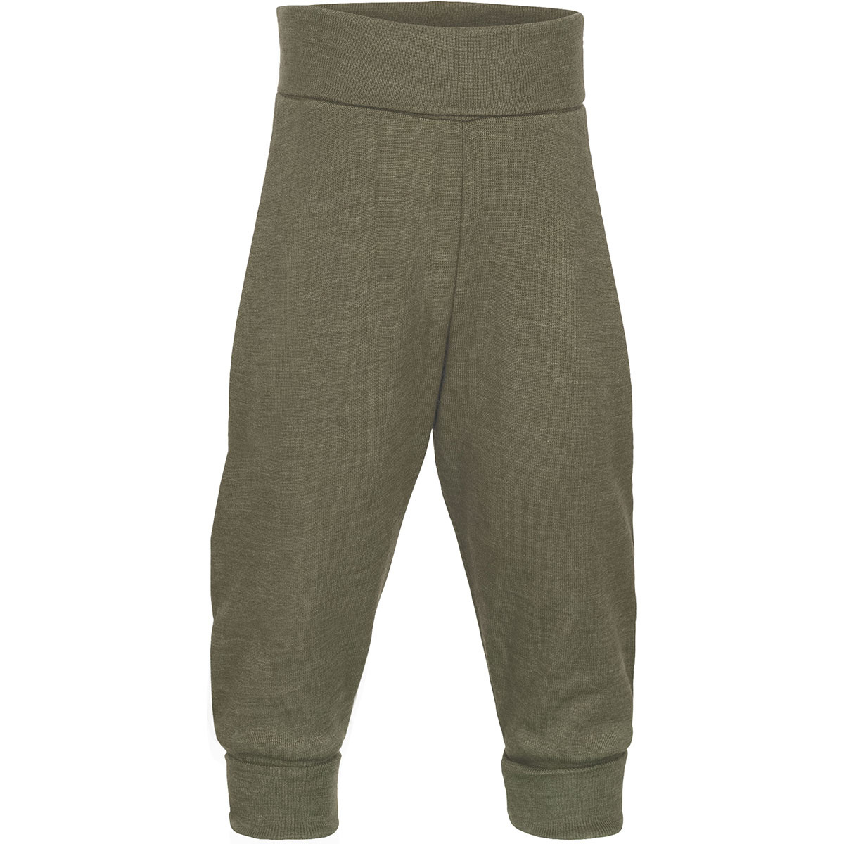 Bild von Engel Natur, Baby Bekleidung, Hose breiter Bund, 1 Stück, 70% Wolle, 30% Seide (62-68, Olive)