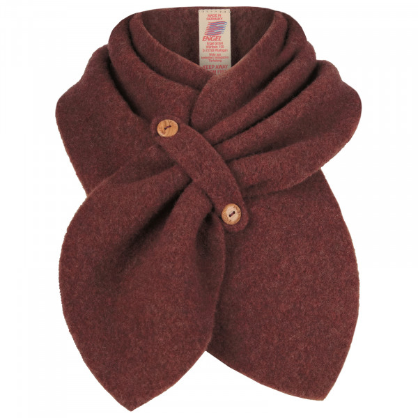 Bild von Engel - Kid's Fleece Schal Gr One Size rot/braun