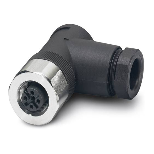 Bild von Phoenix Contact 1553307 Sensor-/Aktor-Steckverbinder: M12 Buchse, gewinkelt
