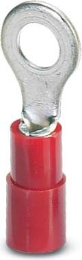 Bild von PHOENIX CONTACT C-RCI 1.5/M3.5 Ringkabelschuh, 0.5mm²-1.5mm² Querschnitt, M3.5 Gewindegröße, Rot, 100 Stück