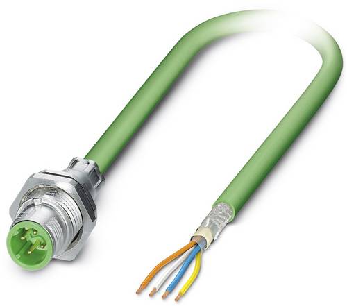Bild von Phoenix Contact 1437821 Sensor-/Aktor-Einbausteckverbinder M12 Stecker, Einbau 2.00m Polzahl: 4 1St.