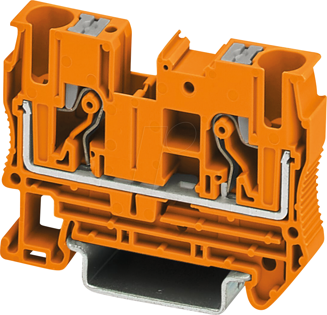 Bild von Phoenix Contact PT 6 OG 3211820 Durchgangsklemme 0.50mm² 6mm² Orange 50St.
