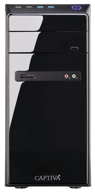 Bild von CAPTIVA Power Starter I57-569 Business-PC (Intel® Core i3 10100, -, 8 GB RAM, 1000 GB HDD, 480 GB SSD, Luftkühlung)