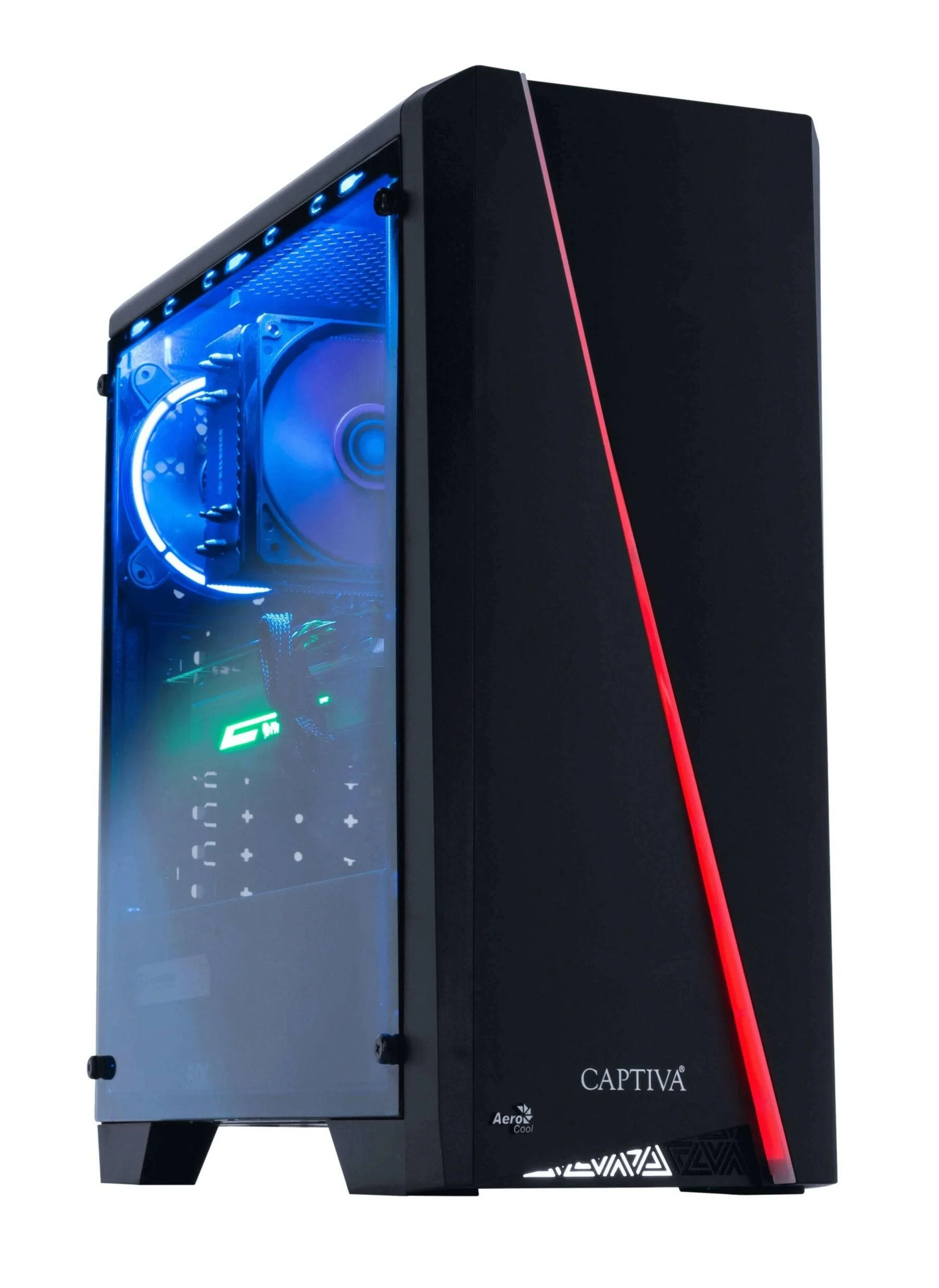 Bild von Captiva PC Advanced Gaming I68-027 I Intel Core i5 11400F I Mainboard H510M I 16GB DDR4 RAM I RTX 3050 8GB I 500GB M.2 SSD I Windows 11 Home