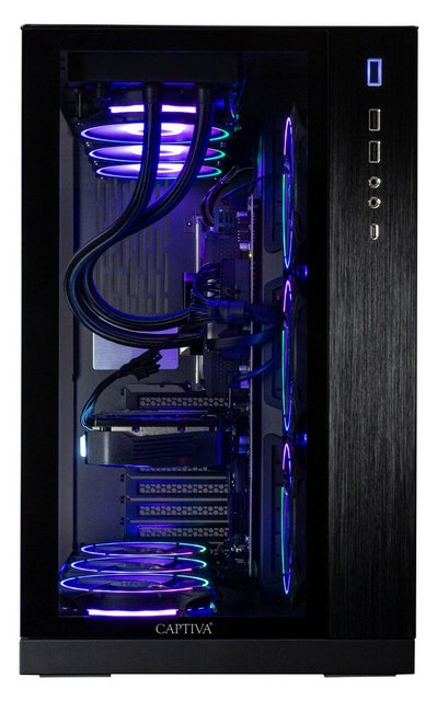Bild von Captiva Ultimate Gaming I72-844 I Intel Core i7 12700KF I Mainboard Z690 I 32GB DDR4 RAM I Radeon RX 7900 XT 20GB I 2TB M.2 SSD I kein Betriebssystem I Wasserkühlung Personal Computer WLAN USB