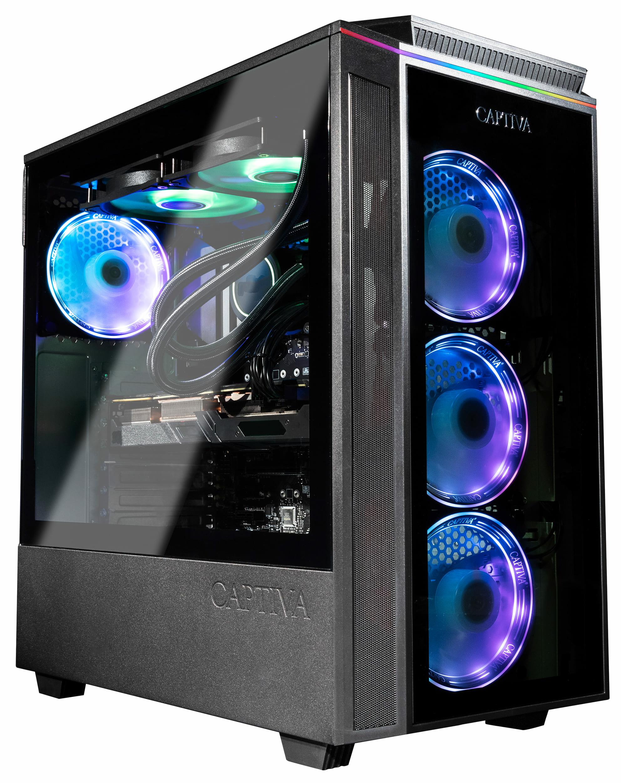 Bild von Captiva Ultimate Gaming R73-747 Ryzen 9 RX 7900 XTX (AMD Ryzen 9 7950X3D, 64 GB, 1000 GB, SSD, Radeon RX 7900 XTX), PC, Schwarz