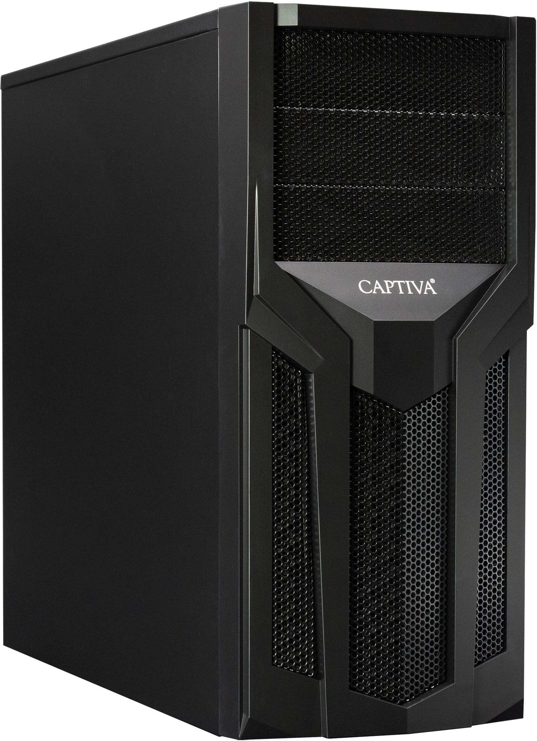 Bild von Captiva Workstation I74-611 Core i7 UHD Graphics (Intel Core i7-13700, 64 GB, 1000 GB, SSD, Intel UHD Graphics), PC, Schwarz