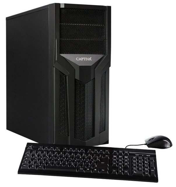 Bild von CAPTIVA Workstation I75-763 Intel® Core i7 i7-13700K 32 GB DDR4-SDRAM 1 TB SSD Windows 11 Pro Arbeitsstation Schwarz (75763)