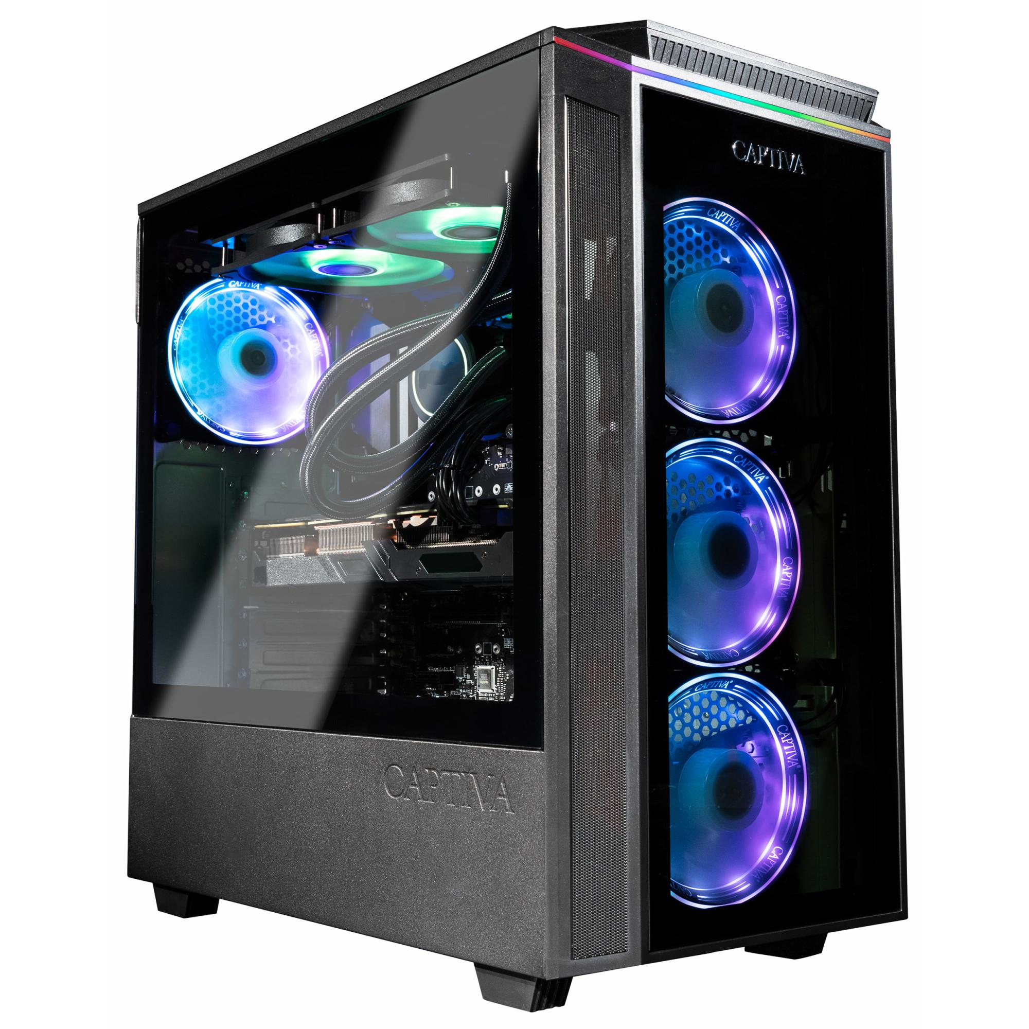 Bild von CAPTIVA Highend Gaming I77-692 Gaming-PC (Intel® Core i7 14700KF, GeForce® RTX™ 4070, 64 GB RAM, 2000 GB SSD, Wasserkühlung)