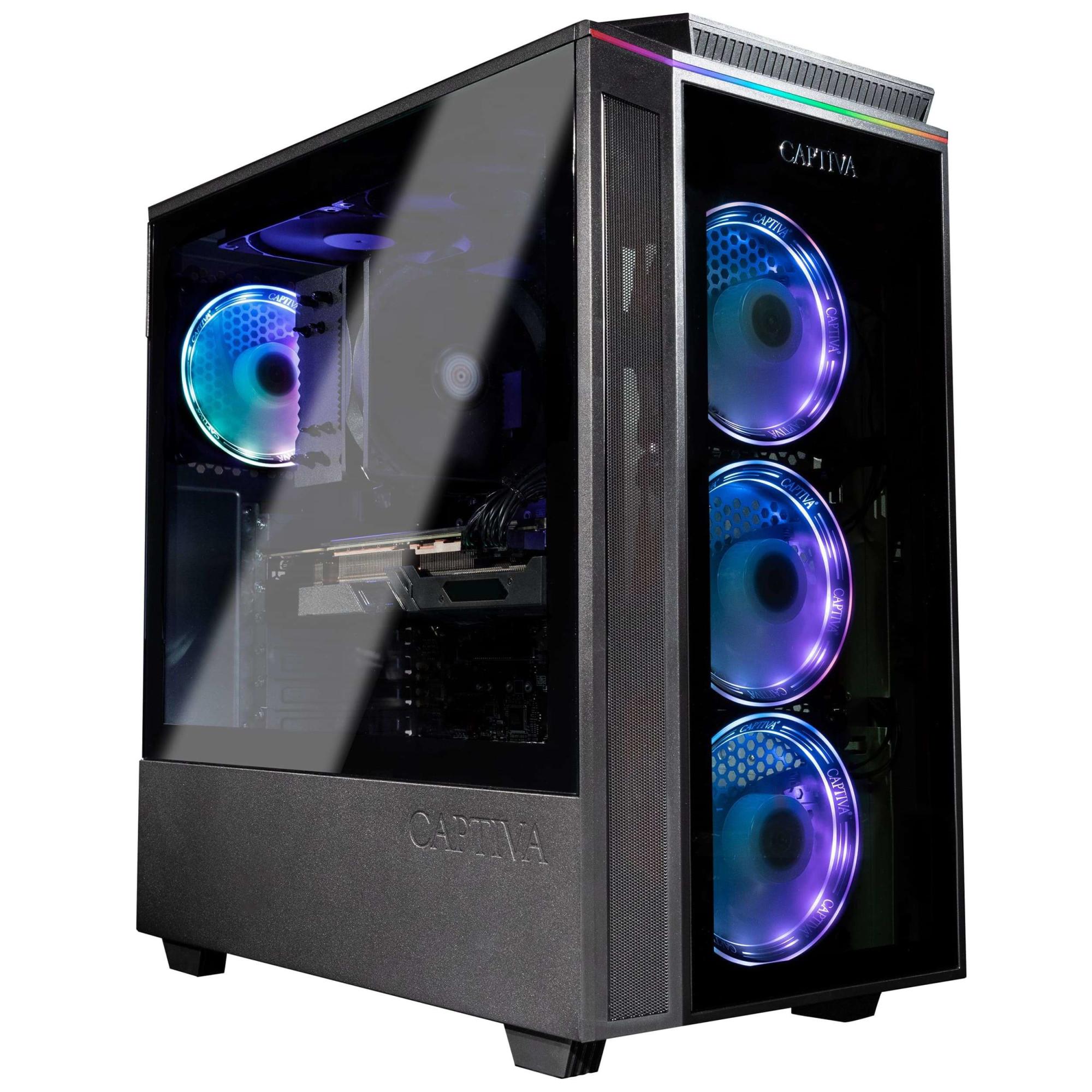 Bild von CAPTIVA Highend Gaming I80-989 Gaming-PC (Intel® Core i5 14400F, GeForce® RTX™ 4070 Super, 16 GB RAM, 1000 GB SSD, Luftkühlung)