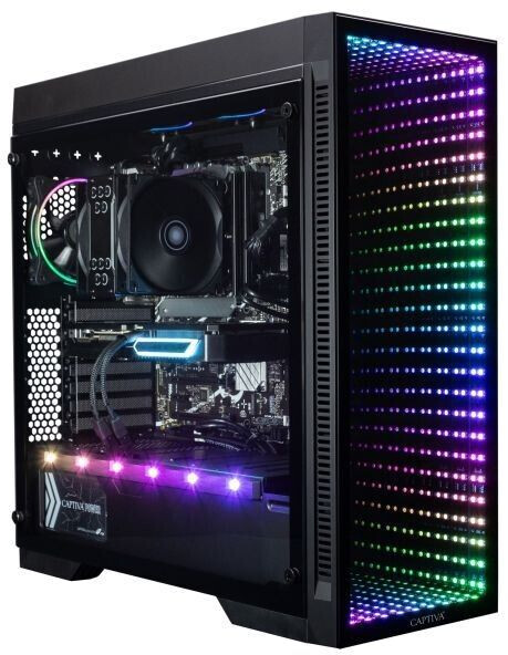 Bild von Captiva Highend Gaming I82-491 Core i9 RTX 4080 SUPER (Intel Core i9-12900KF, 64 GB, 2000 GB, SSD, GeForce RTX 4080 SUPER), PC, Schwarz