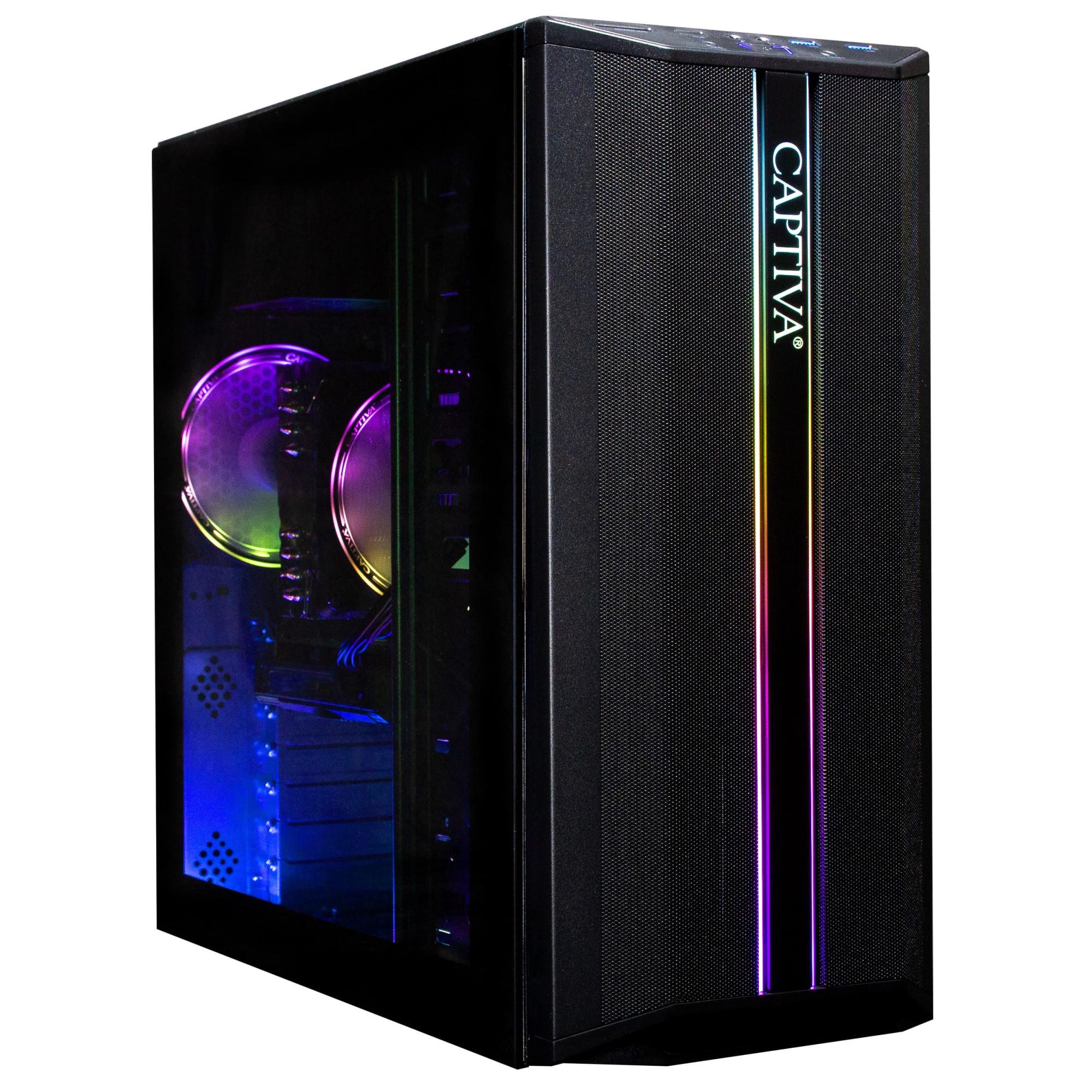 Bild von CAPTIVA Advanced Gaming R83-450 Gaming-PC (AMD Ryzen 5 5600, GeForce® RTX™ 4060 Ti, 32 GB RAM, 1000 GB SSD, Luftkühlung)