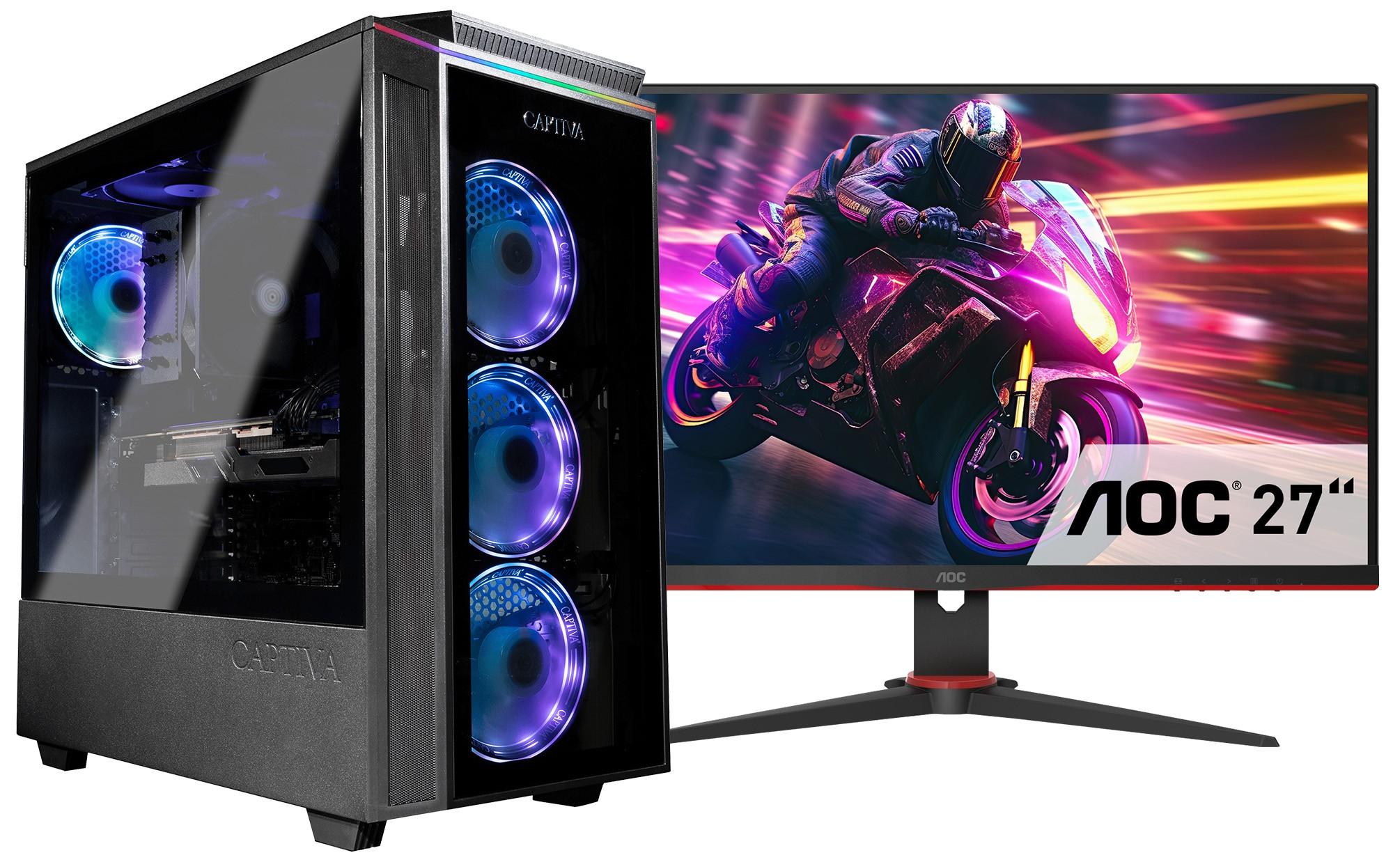 Bild von Advanced Gaming I84-203 Intel® Core™ i9 i9-12900KF 32 GB DDR4-SDRAM 1 TB SSD NVIDIA GeForce RTX 4060 Ti Windows 11 Home Desktop PC Schwarz